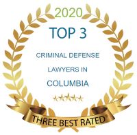 Best Criminal Defense Lawyers Columbia South Carolina Award